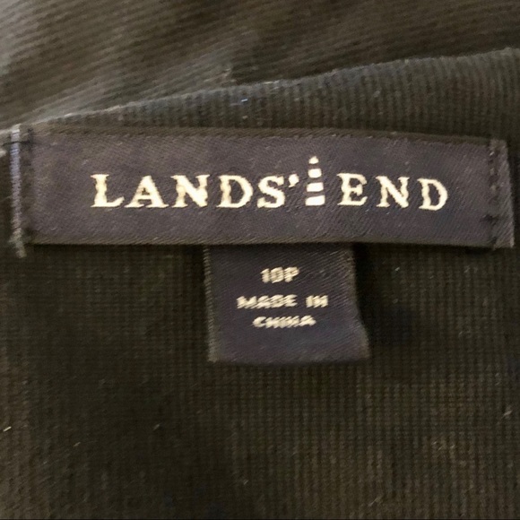 Lands' End Navy, Military style Petite Jacket, 10P - Picture 5 of 5